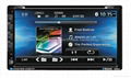 Universal double din car dvd with 6.95 inch touch screen 2