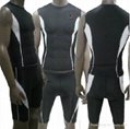JOB moisture wicking compression swimwear Men's Comp 2-pics Tri suit Lycra