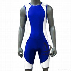 JOB professional women's 1-piece tri suit moisture wicking compression  Lycra