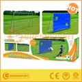 Portable shooting target metal frame