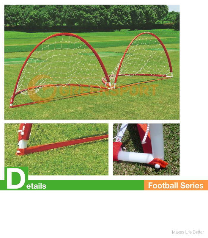 Double folding pop up soccer goal  3