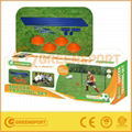 plastic soccer training set