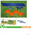 plastic soccer training set  3