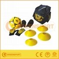 Carry bag packing cool designer soccer balls with cones  1