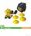 Carry bag packing cool designer soccer balls with cones  2