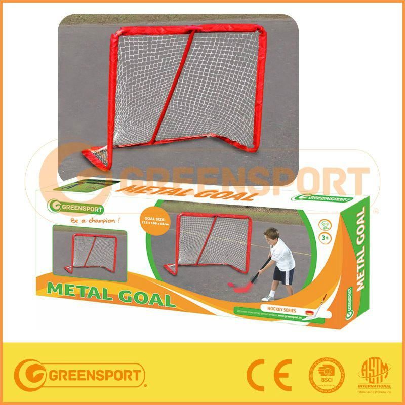 Portable Metal Sleeve Net Hockey Goal 