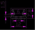 8mm pcb smaller led aluminum profile for strip light  2