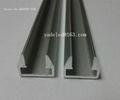 led aluminum for glass shelf strip 1