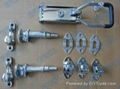 Trailer door locking gear 1