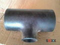 SCH160 carbon steel raducing tee fitting