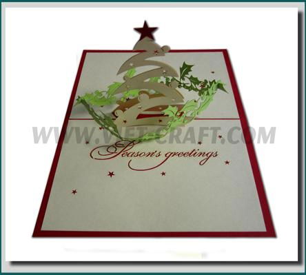 Christmas 3D card 3