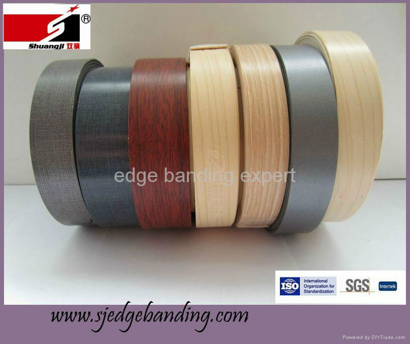 environemental PVC wood edge banding for panel-type furniture