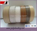 Grade A Pre-glued 2*20mm wood grain pvc edge banding for mdf  4