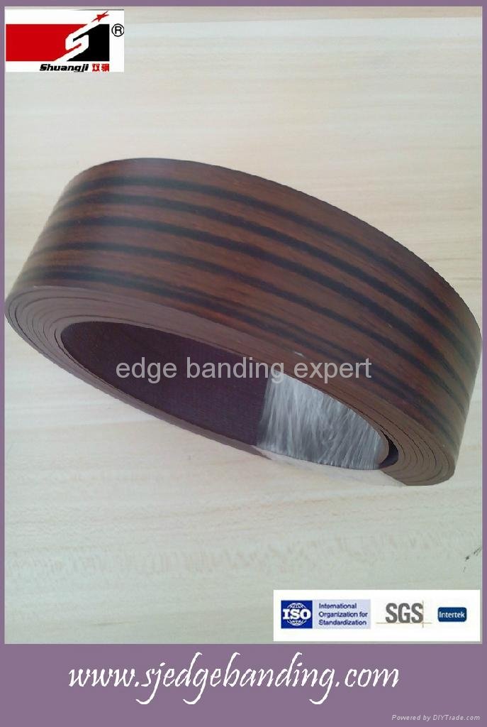 decorative pvc wood grain edge banding 2