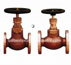 JIS F7301/7303 5/16K cast bronze marine globe valve