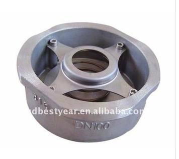 DIN API CE ISO9001 wafer type lift check valve stainless steel PN40