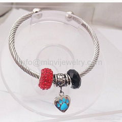 2013 chain bracelet fashion jewelry friendship heart shape bracelets&bangles