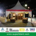 movable outdoor trade show and event gazebo tent for sale 2