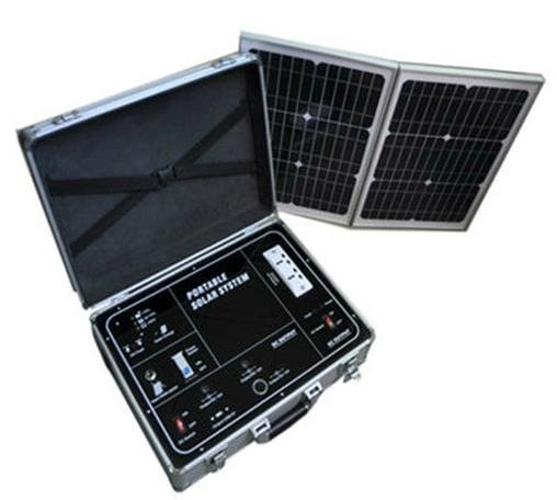 500W solar suitcase solar power system