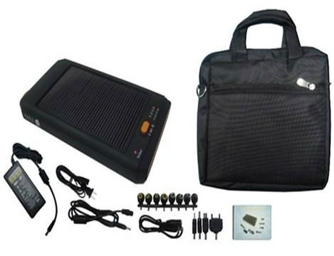High power solar charger bag for laptop