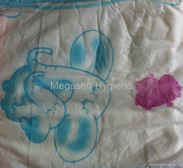 High quality disposable baby diaper 5