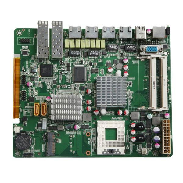 Industrial Motherboard with PCI slot GM45-6LAN(B)