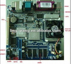 Fanless industrial motherboard PCM5-628EM