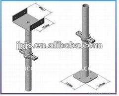 Adjustable jack base