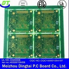 Double Side PCB Toy PCB, 4 Layer PCB Immersion Gold PCB