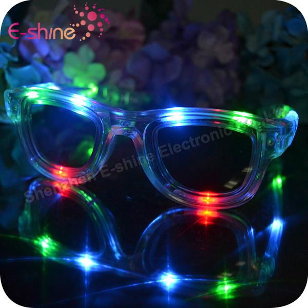 Fashion Promotion Colored Party Led Sunglasses 2