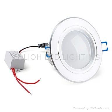 5W ceiling light with warm white cool white