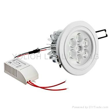 7W ceiling light dimmable cool white