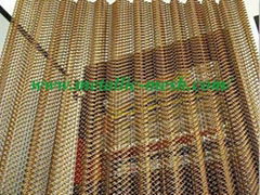 Selling hand woven metal drapery manufacturer factory