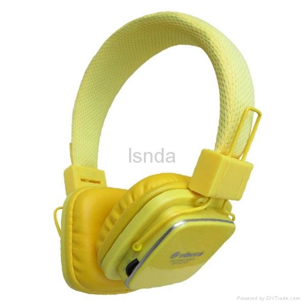 2014 new arrival wireless headset support FM and tf card  2