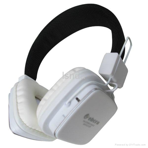 2014 new arrival wireless headset support FM and tf card  5