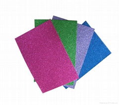 colorful glitter eva foam sheet