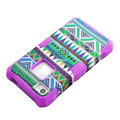 Purple Hybrid Hard Cases Cover for IPHONE 4&4s  3