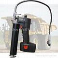 Excavator grease gun