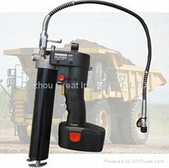 Excavator grease gun