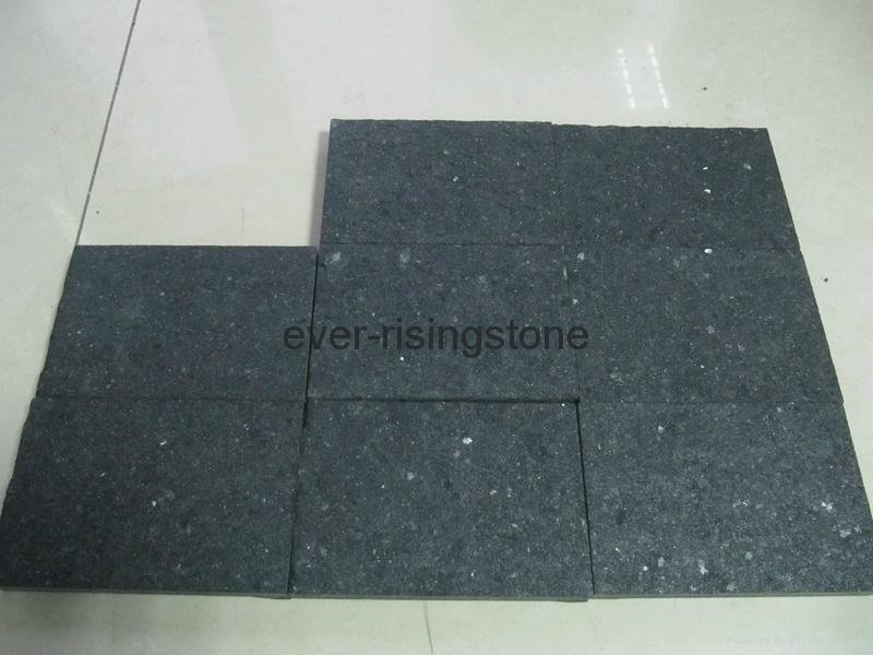 Starry Black Granite Tile for Wall Cladding 2