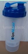 plastic spider bottle 600ML with seperated container 