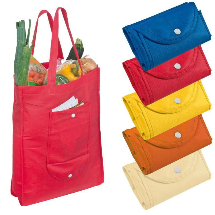 For supermarket non woven foldable shopping bag 5