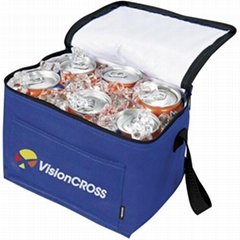 For 6 can beer storage non woven cooler bag