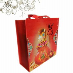 Elegant laminated non woven tote bag