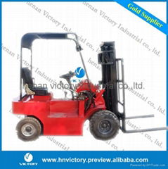 Reliable and durable electric forklift Standard model is 1T2M 