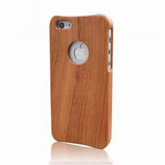 Bamboo & Walnut cherry rosewood Wooden Wood Back Case for iphone 5/5S 