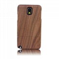 Wooden Wood Back Case Cover Skin for Galaxy Note 3 4