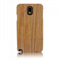 Wooden Wood Back Case Cover Skin for Galaxy Note 3 5