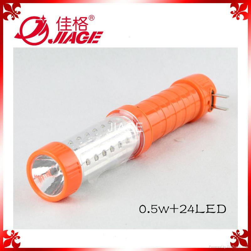 led rechargeable flashlight 2