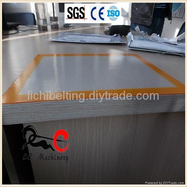 fiberglass silicone baking mat with private logo printing 2